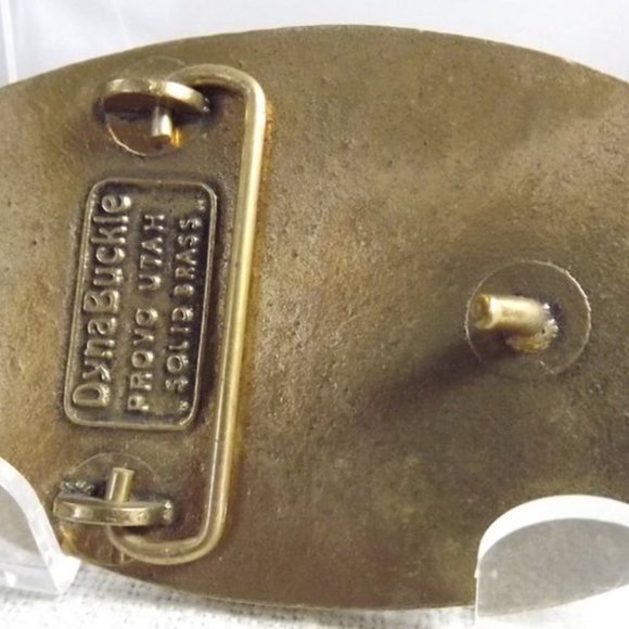 Vintage Traction Power Systems Belt Buckle - Picture 3 of 6